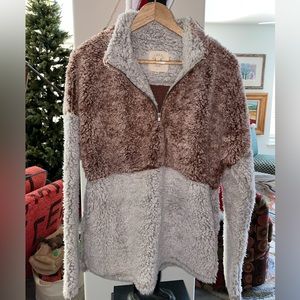 Fantastic Fawn fleece winter cozy zip up